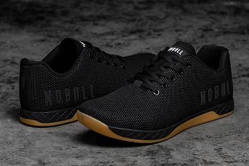 Women's Nobull Gum Trainers Black | SG A3049H